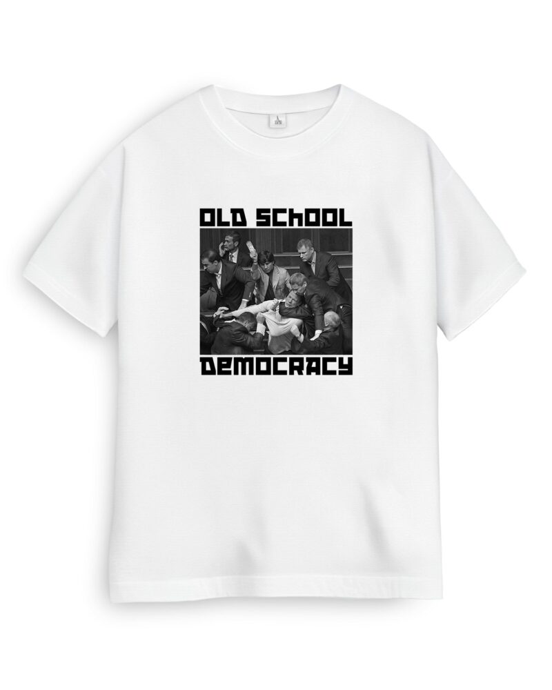 Футболка «Old School», білий, кадр 6