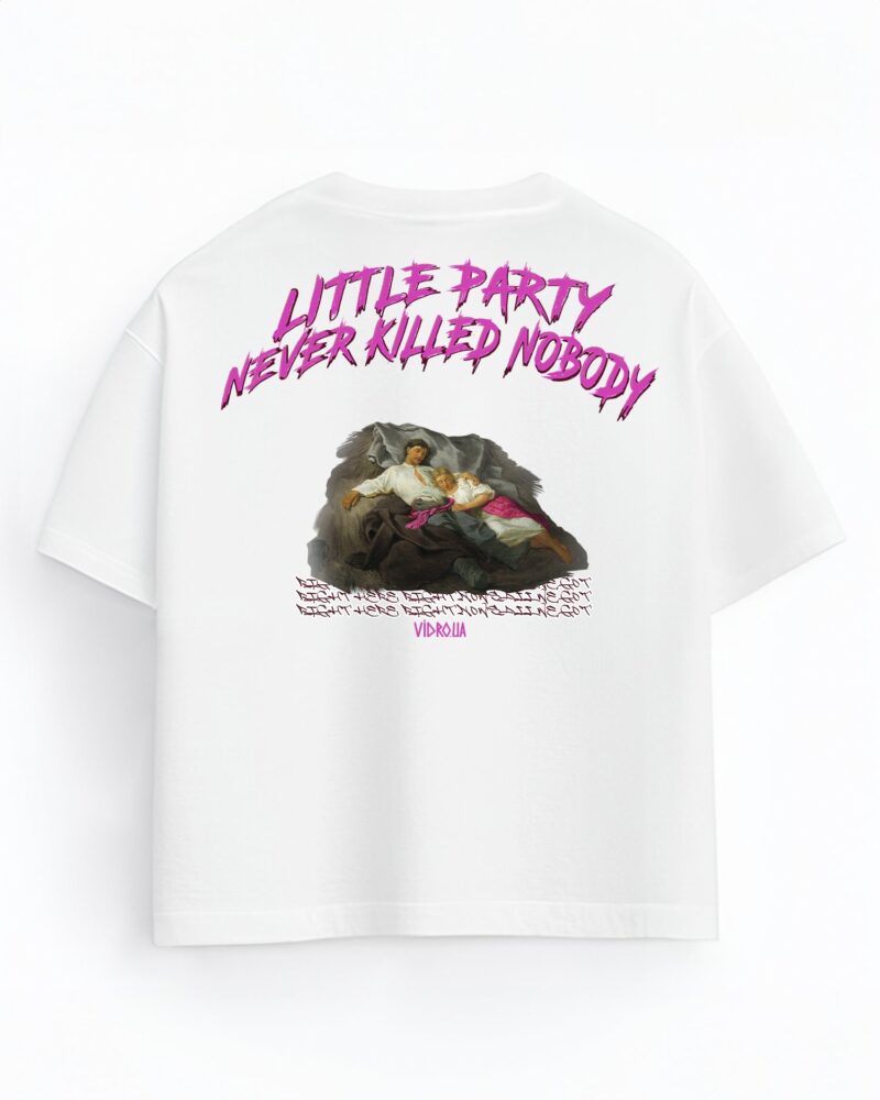 Футболка «little party», білий, кадр 6