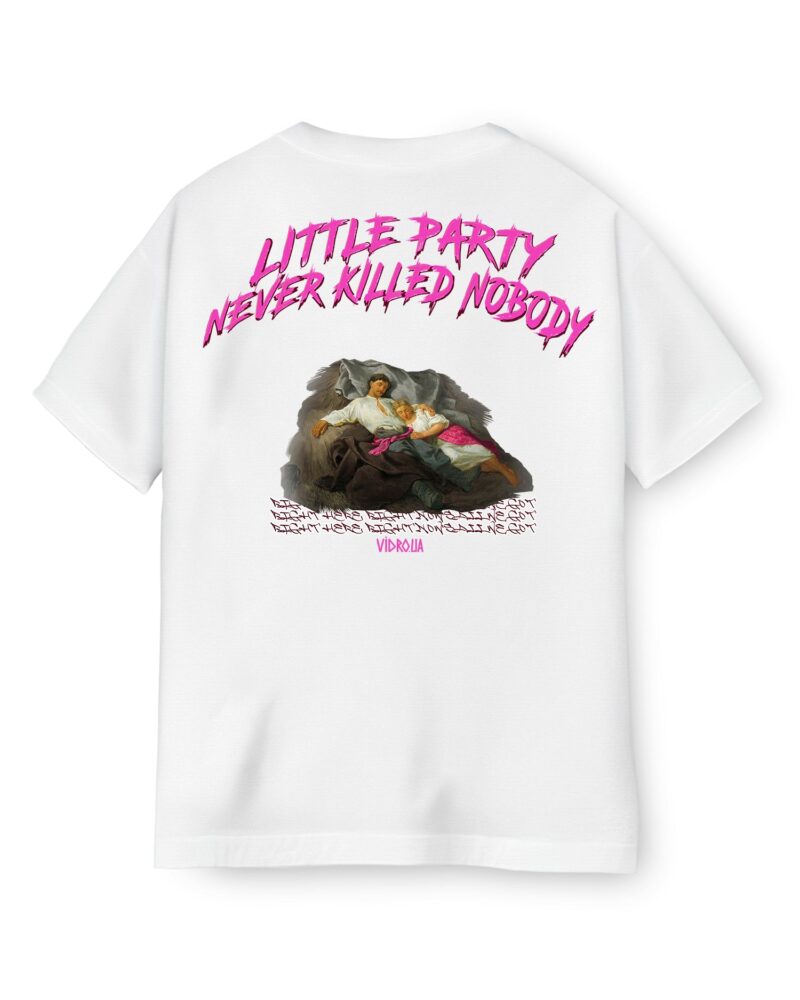 Футболка «little party», білий, кадр 3