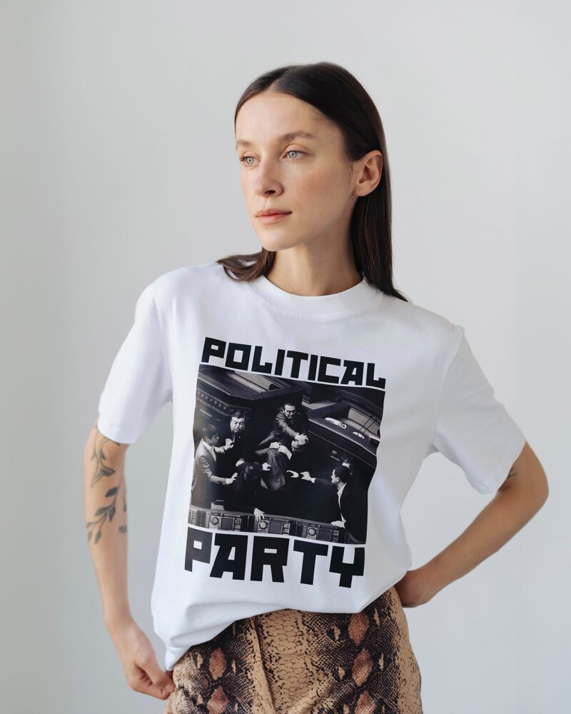 Футболка «Political Party», білий, кадр 5