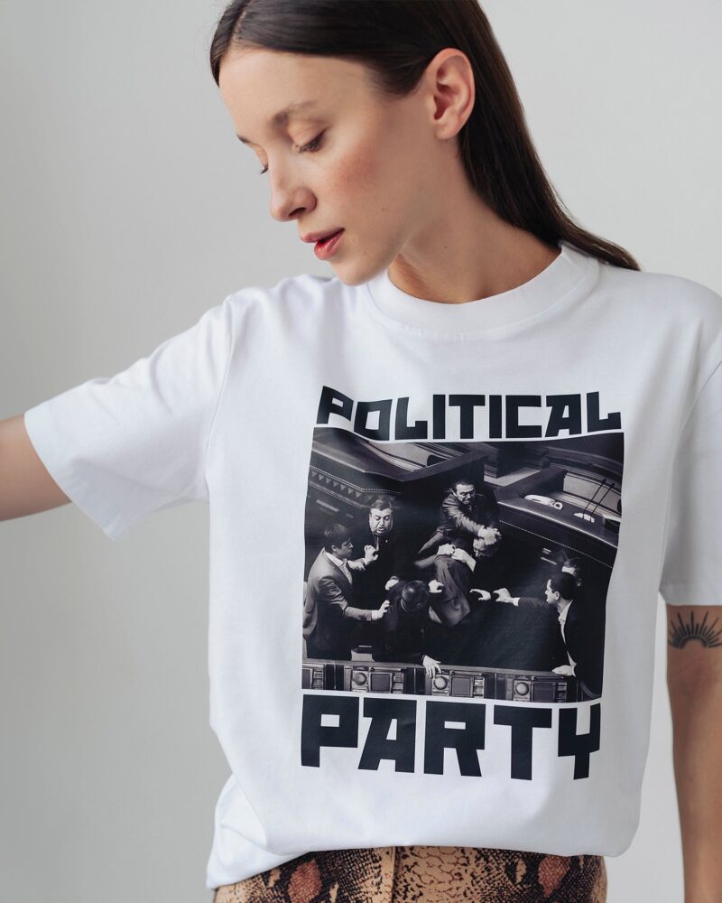 Футболка «Political Party», білий, кадр 7