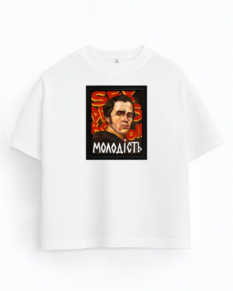 Футболка «Молодість», чорний, кадр 3
