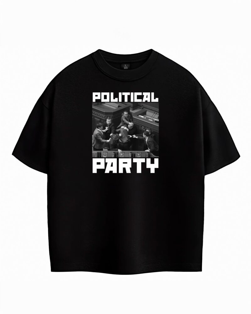 Футболка «Political Party», чорний, кадр 9