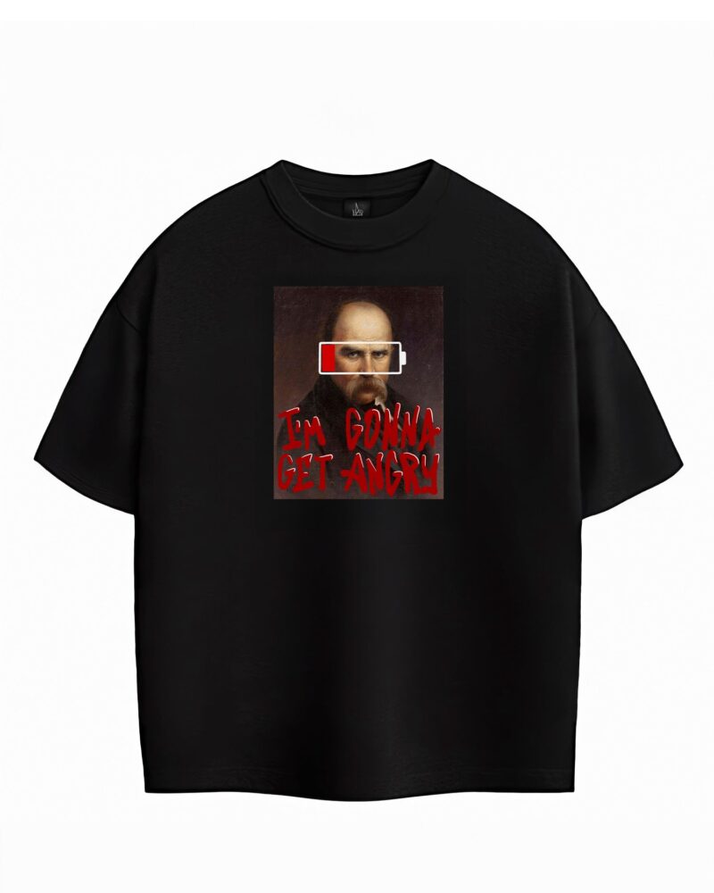 Футболка «I'm gonna get angry», чорний