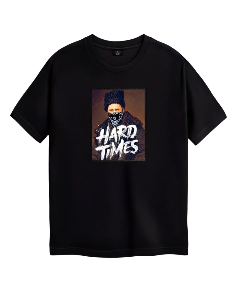 Футболка «Hard times», чорний
