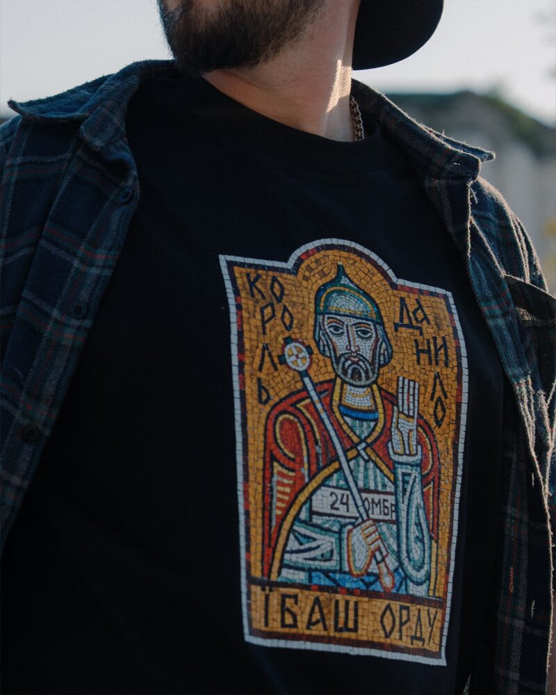 Футболка «Їбаш орду», чорний, кадр 3