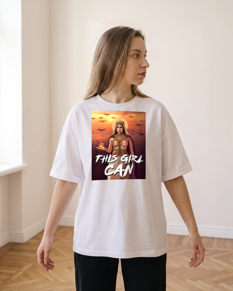 Футболка «This Girl can», білий, кадр 7