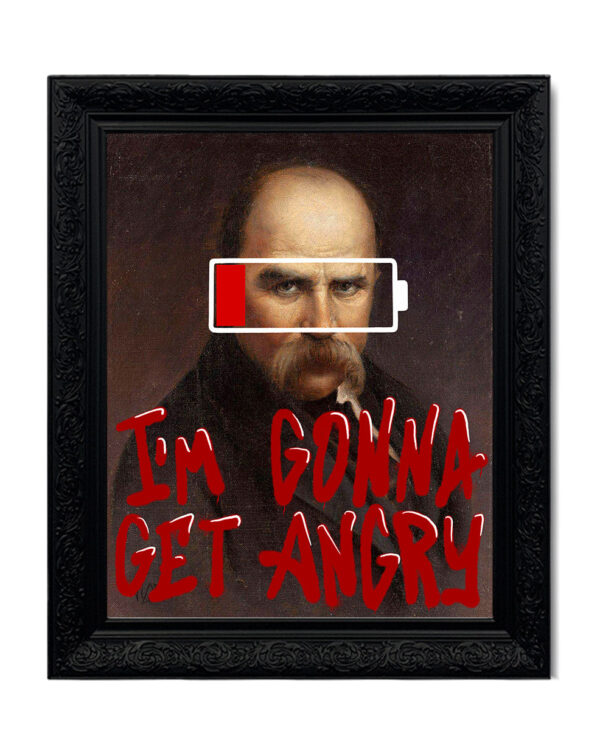 Картина «I`m gonna get angry»